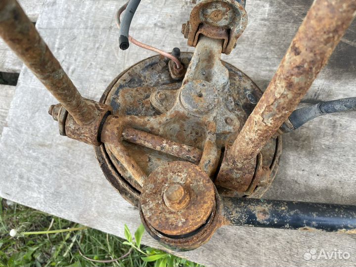 Задний поворотный кулак kia spectra спектра shuma