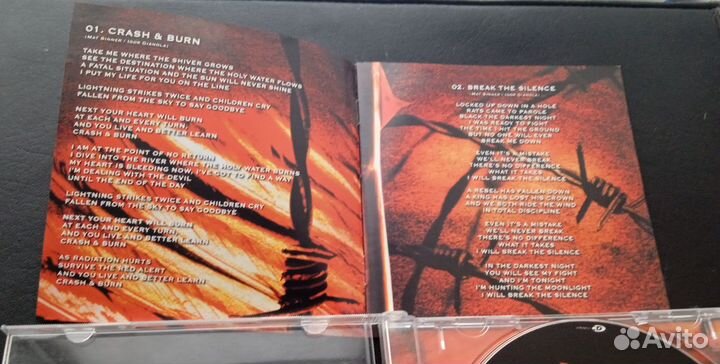 Cd sinner - crach & burn