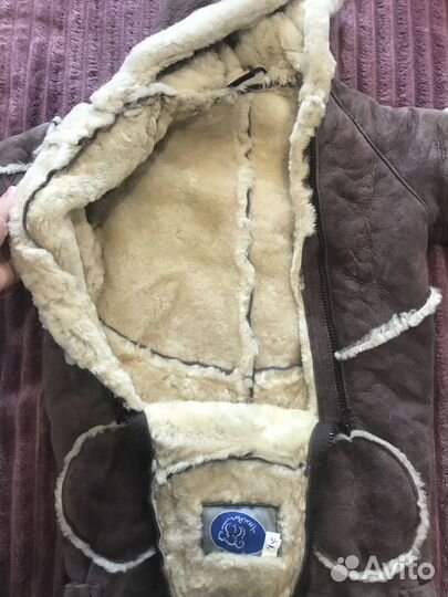 Комбинезон дубленка детская