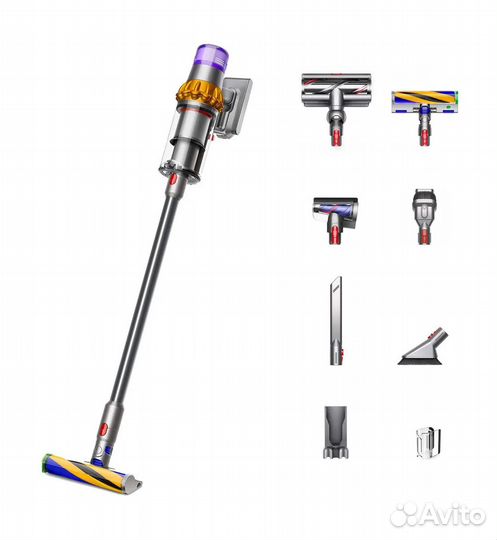 Пылесос вертикальный Dyson V15 Detect Absolute, се