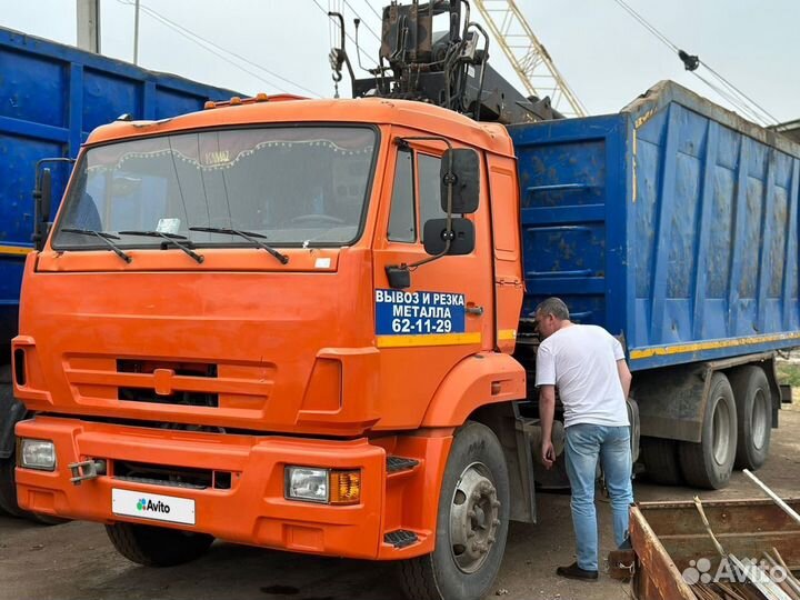 КамАЗ 65115C с КМУ, 2017