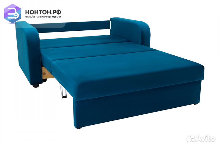 Диван Бруно голубой