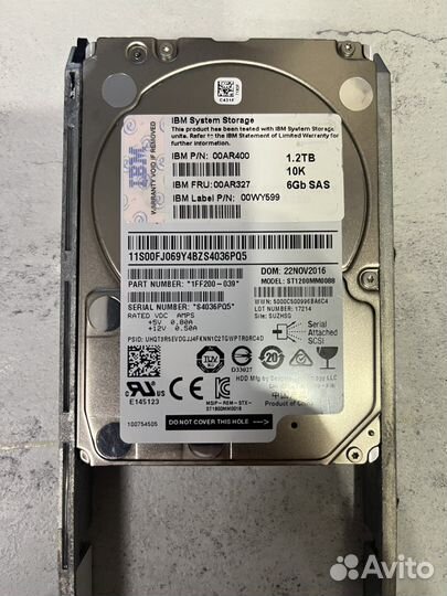 IBM 00AR400 1.2TB