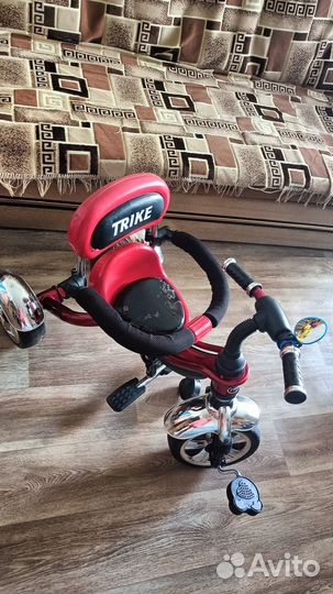 Детский трехколесный велосипед бу