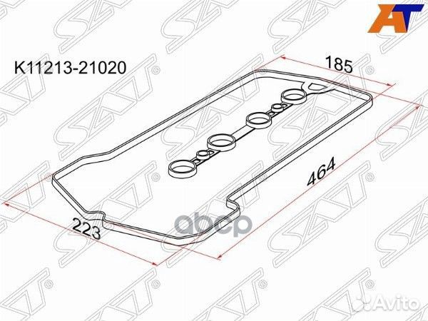 K11213-21020 SAT Прокладка клапанной крышки