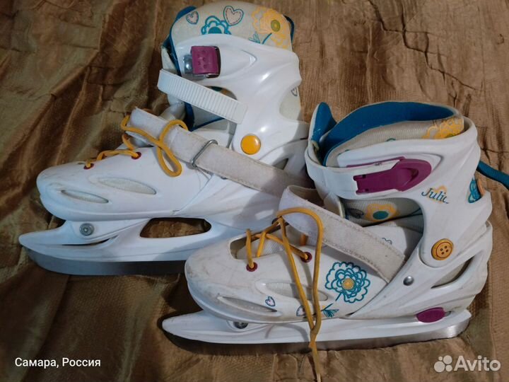 Коньки детские раздвижные