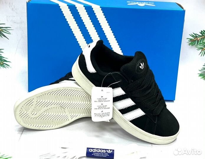 Кроссовки Adidas Campus 00s Black Люкс