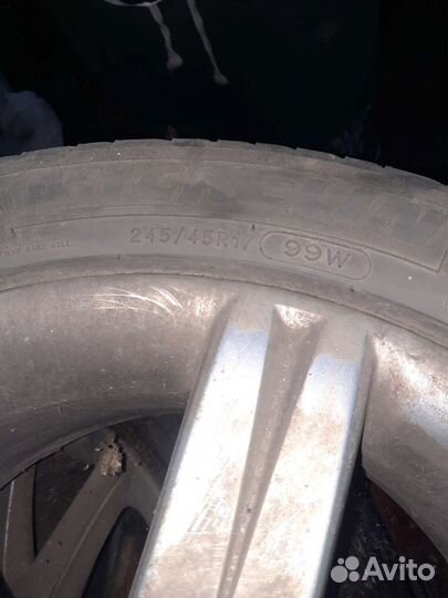 Литые диски audi r17