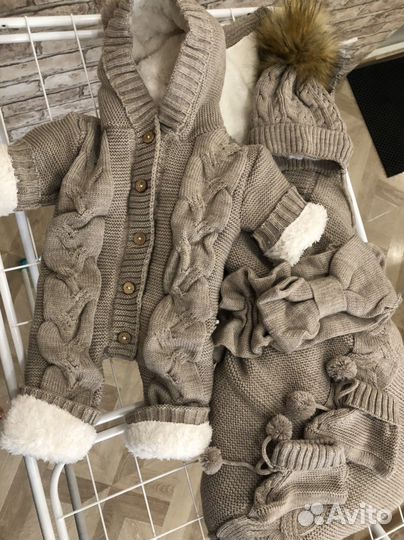 Комплект на выписку зима