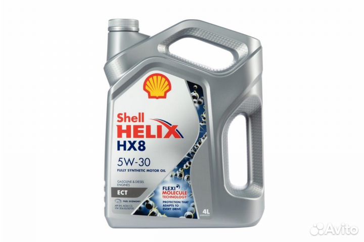 Масло моторное 5W30 Shell 4л Helix HX8