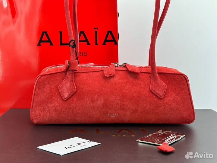 Сумка женская Alaia Le Teckel Красная