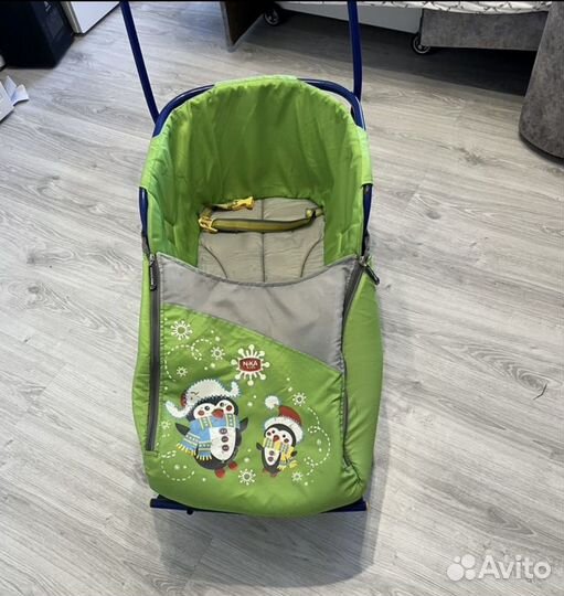 Санки на колесах бу