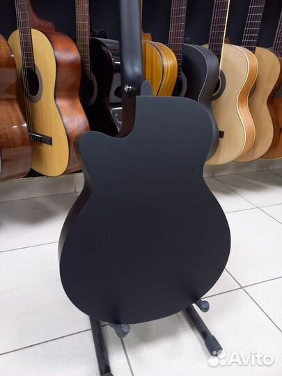Гитара Акустическая Черная матовая