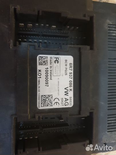 Блок комфорта Skoda Fabia 2