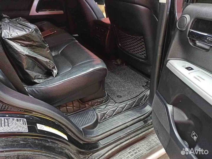 3Д коврики из экокожи toyota land cruiser 200