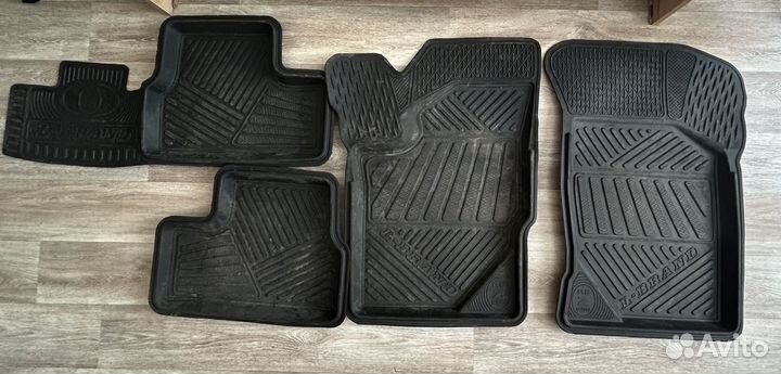 Автомобильные коврики резиновые kalina