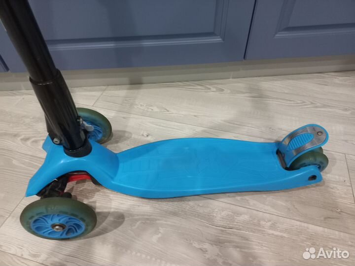 Самокат детский 3х-колёсный складной