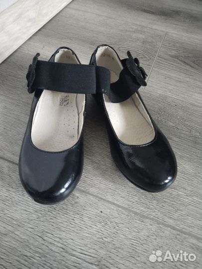 Туфли нат. кожа для девочки 29 размер