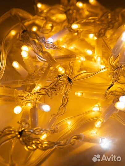 Гирлянда уличная Бахрома 20 метров фирма SDA