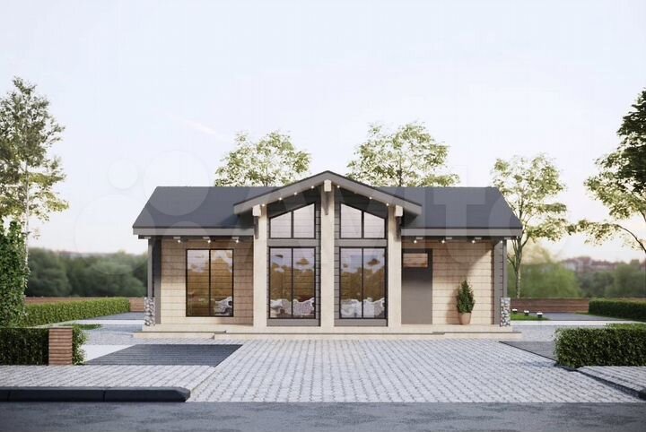 Дом 64,9 м² на участке 5 сот.