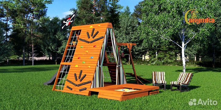 Детские уличные спортивные комплексы для дачи