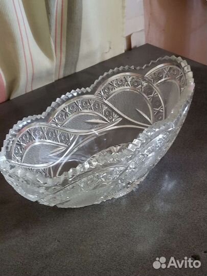 Хрустальная посуда СССР