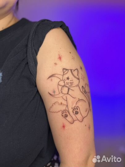 Художественная татуировка СПБ Парнас