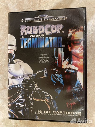 Робокоп против Терминатора Sega MD (лицензия)