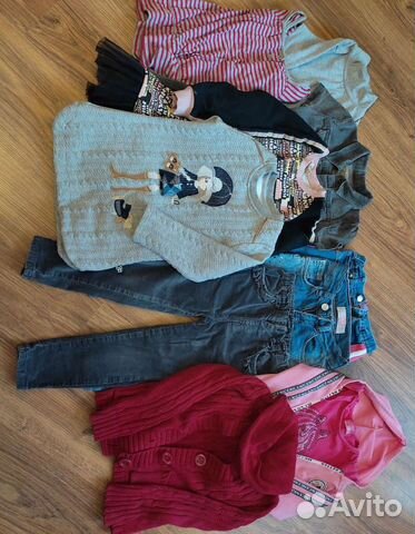 Вещи пакетом на девочку 3-4 года