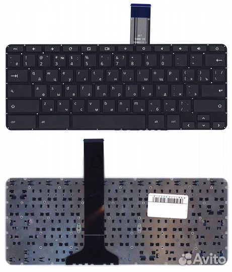 Клавиатура HP Chromebook 11 G2 G3 G4 черная