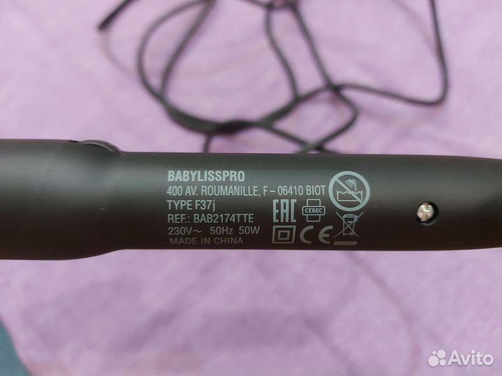 Плойка для волос babyliss 32 мм