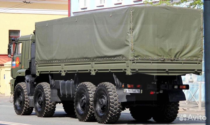 Тент на камаз 5350 военный