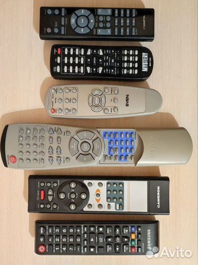 Пульты д/у LG / Samsung / Kenwood / Varta / Sven