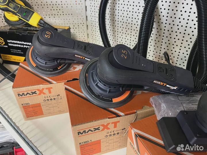 Шлифовальная машинка maxxt R7303-150-2.5