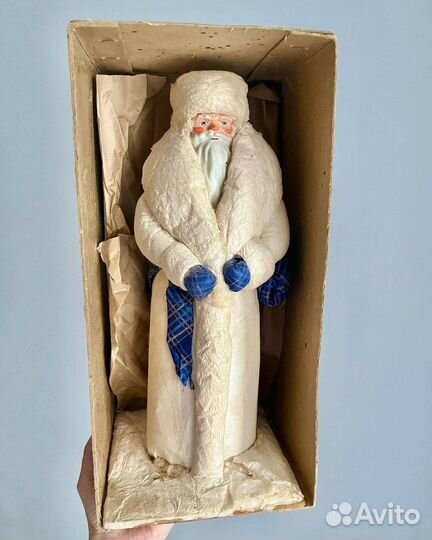 Дед мороза ватный СССР