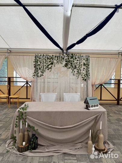 Аренда свадебных украшений. Свадебное оформление