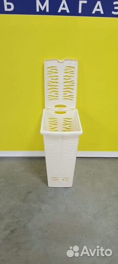 Корзина для белья 30л в ассортименте (новая)