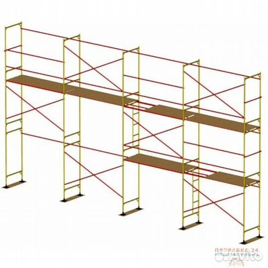 Леса строительные б/у (Фасадные - комплект)