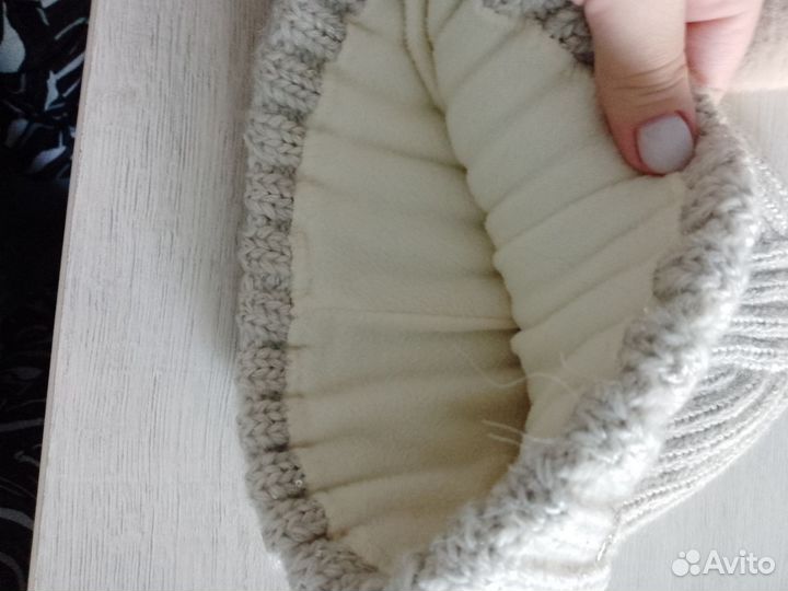 Шапка новая на флисе