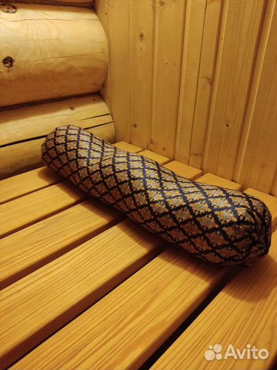 Валик под ноги для бани