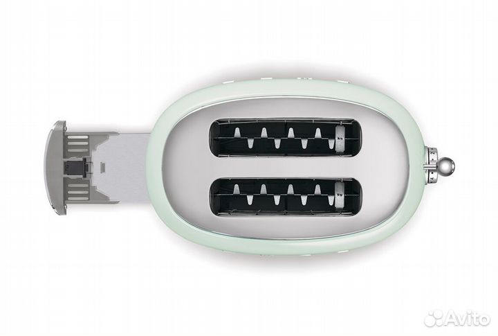 Тостер Smeg TSF01pgeu, пастельный зеленый