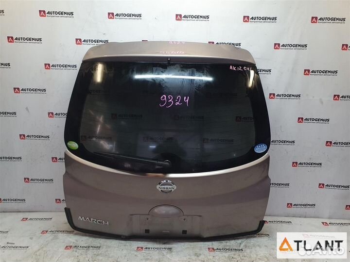 Дверь задняя nissan march