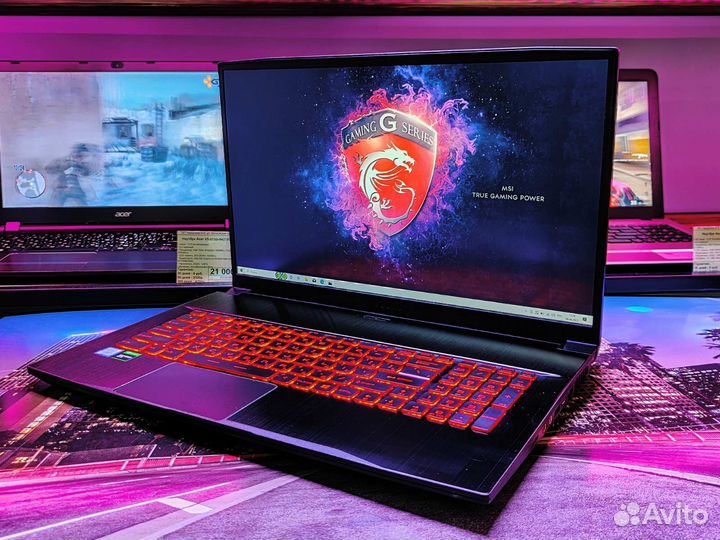 Топовый игровой ноутбук MSI Thin Core-i5/17.3 120H