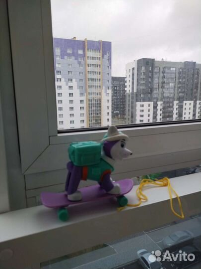 Щенячий патруль Эверест на скейте