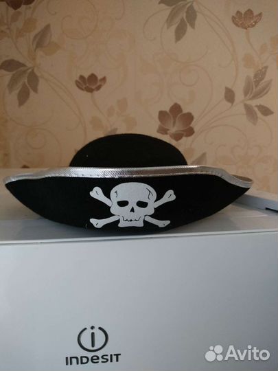 Шляпа пирата, карнавальные костюм