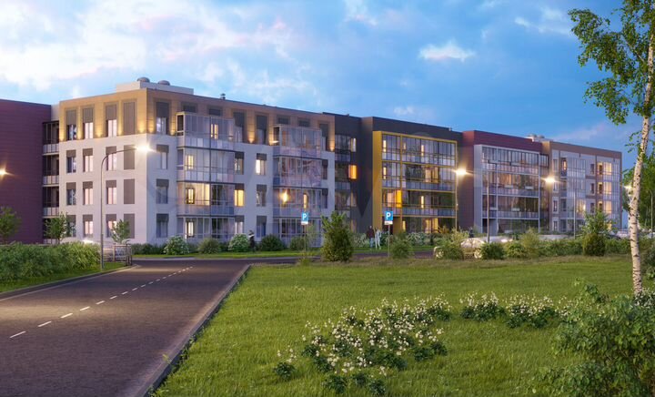 2-к. квартира, 48,1 м², 4/4 эт.