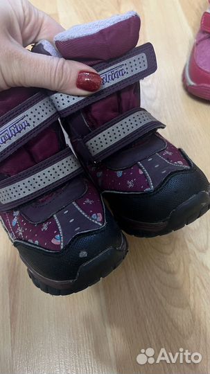 Зимние ботинки для девочки