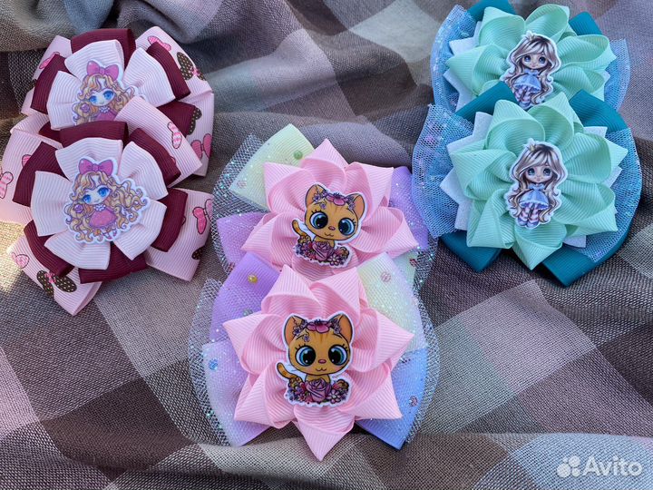 Резинки бантики