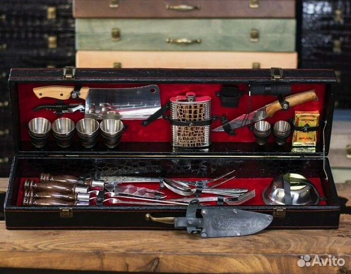 Шашлычный подарочный набор