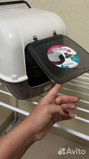 Кошачий туалет закрытый